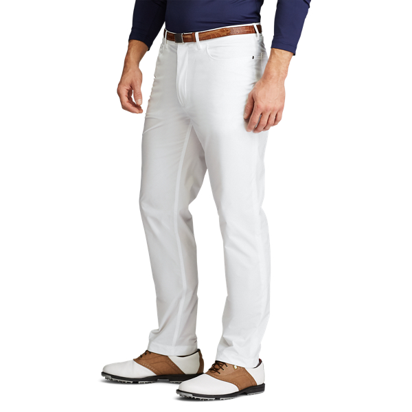Ceramic White Slim Fit Performance Twill Trouser RLX 5