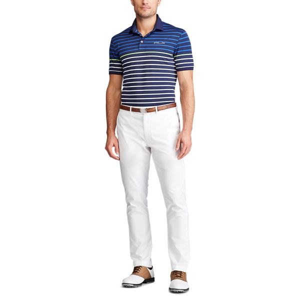 French Navy Custom Slim Tech Pique Polo RLX Golf 2