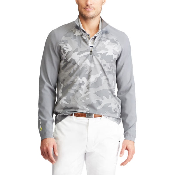 Camo Quarter-Zip Sweater RLX Golf in Camo Grey 3
