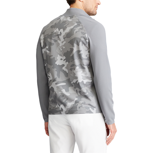 Camo Quarter-Zip Sweater RLX Golf in Camo Grey 4