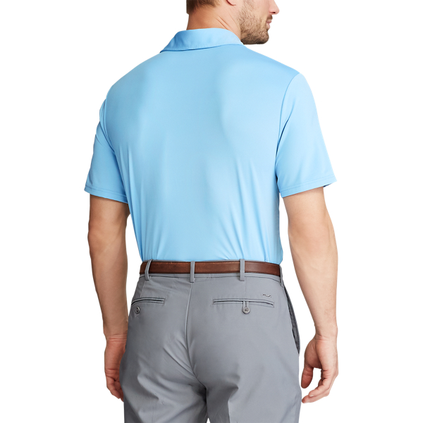 Powder Blue Classic Fit Performance Polo Shirt RLX Golf 4