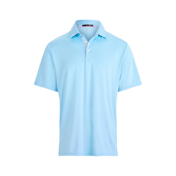Powder Blue Classic Fit Performance Polo Shirt RLX Golf 1