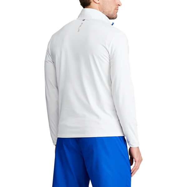 Ceramic White Performance Quarter-Zip Pullover RLX 4
