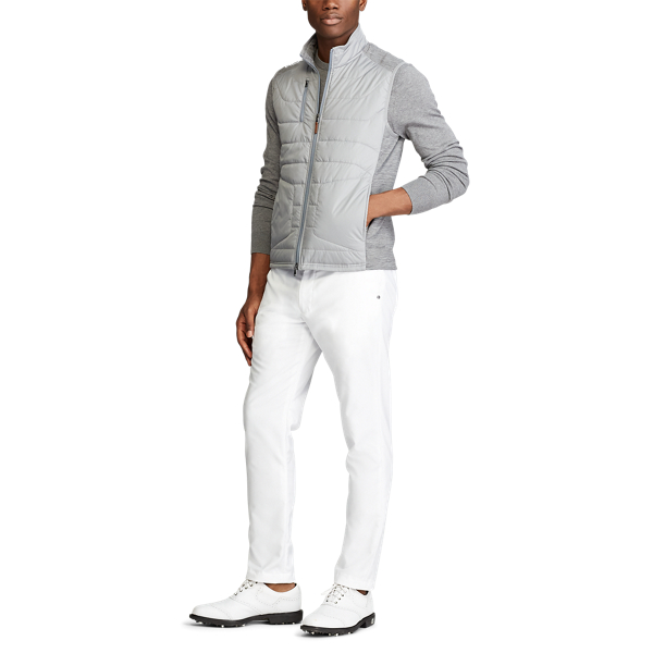 Boulder Grey/Museum Grey Paneled Stretch Terry Vest RLX Golf 2