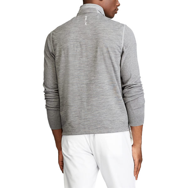 Boulder Grey/Museum Grey Paneled Stretch Terry Vest RLX Golf 4