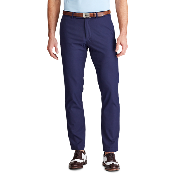 Refined Navy Slim Water-Repellent Golf Trouser RLX 3