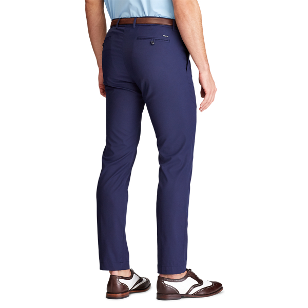 Refined Navy Slim Water-Repellent Golf Trouser RLX 4