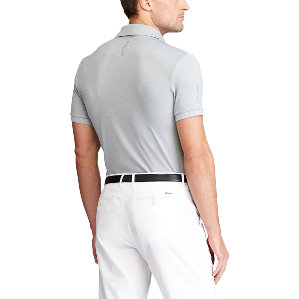 Andover Heather Custom Slim Fit Performance Polo Shirt RLX 4
