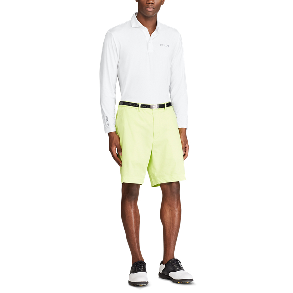 Camisa Polo Custom Slim Fit RLX em Branco-cer&acirc;mico 2