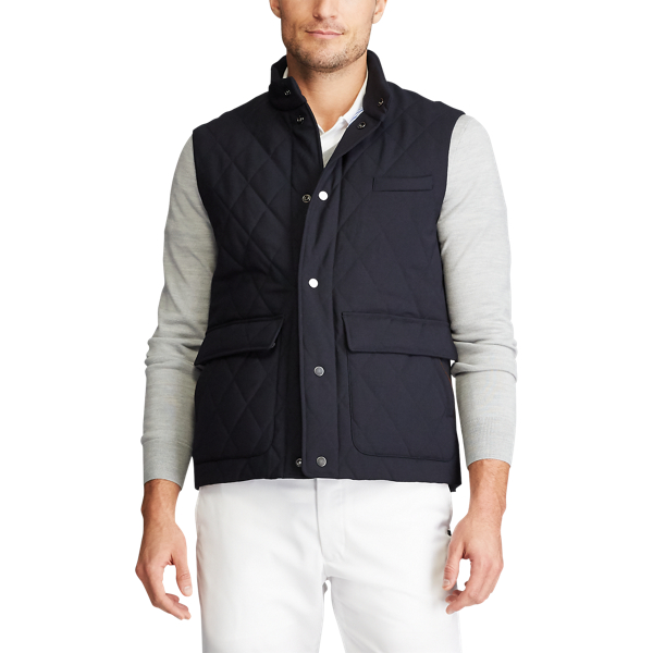 Wasserabweisende Golfweste RLX in Refined Navy 4