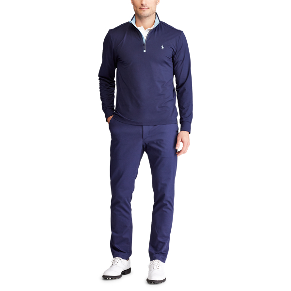Refined Navy Performance Jersey Pullover RLX 2