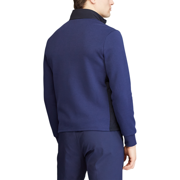 Refined Navy Hybrid Golf Jacket RLX 5