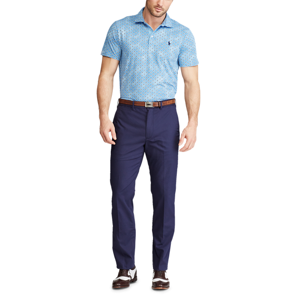 Powder Blue Provencals Custom Slim Fit Jersey Polo RLX Golf 2