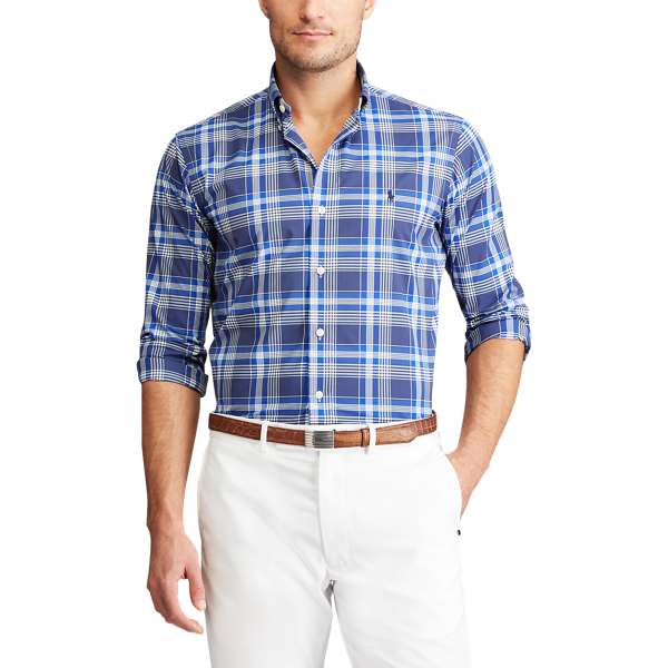 Classic Navy/Royal M Performance Stretch Golf Shirt RLX 3