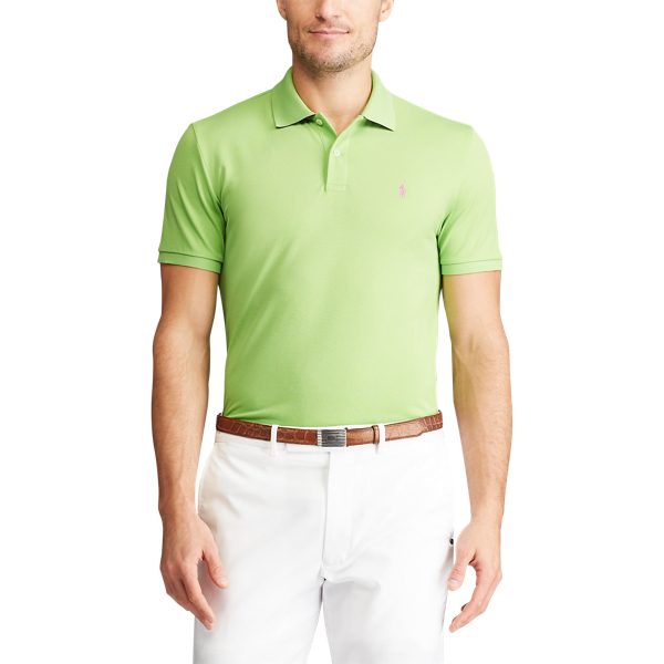Riviera Green Custom Slim Performance Polo RLX 4
