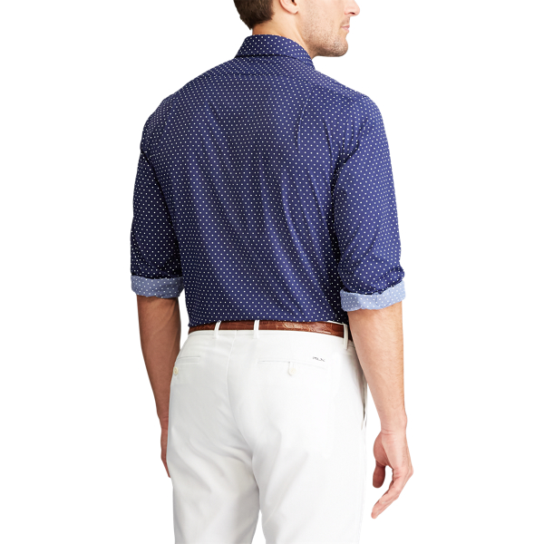Links Dot Performance Twill Golf Shirt RLX 4