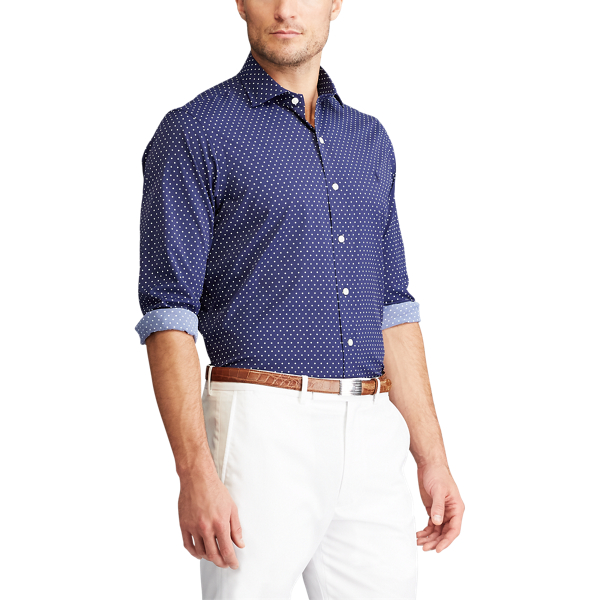 Links Dot Performance Twill Golf Shirt RLX 5