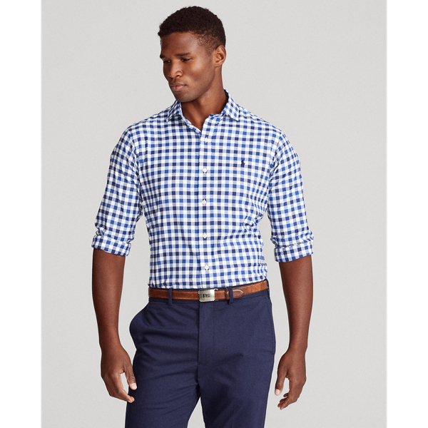 Cruise Royal/Navy Chemise de golf performance sergé RLX Golf 1