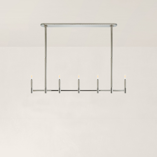 Barrett Large Knurled Linear Chandelier