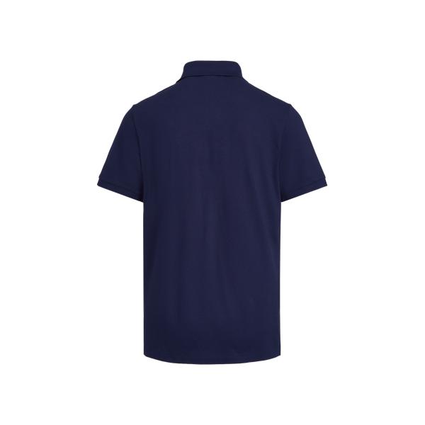 Refined Navy Custom Slim Fit Stretch Mesh Polo Shirt Polo Golf 2
