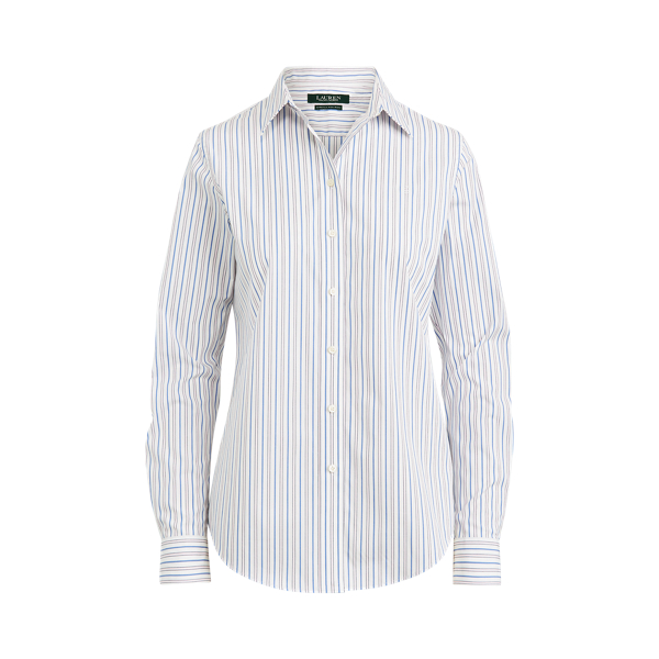 Chemise infroissable ray&eacute;e Lauren en 1
