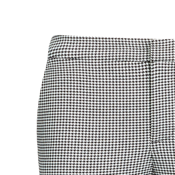 Black/Silk Whited Houndstooth Stretch Trouser Lauren 5