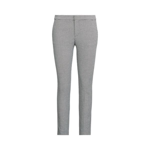 Pantaloni pied-de-poule stretch Lauren in 1