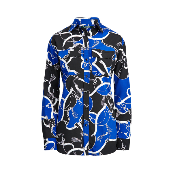 Print Crepe Shirt Lauren 1