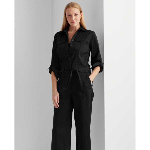 Cotton Twill Jumpsuit