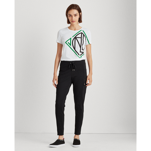 White Graphic Logo Tee Lauren 3