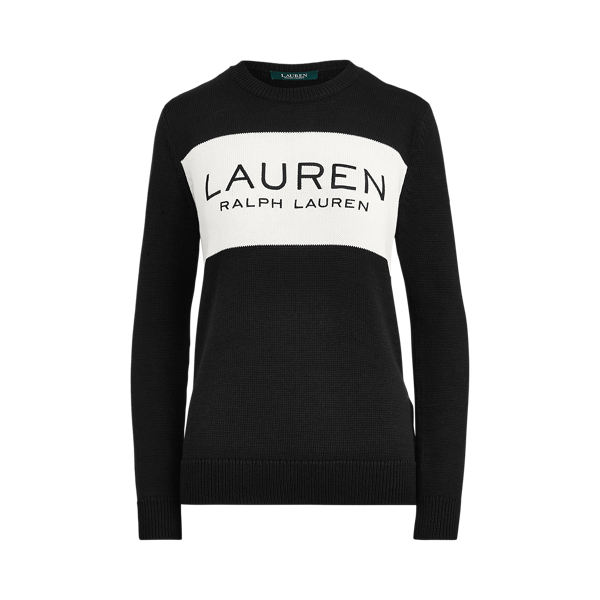 Logo Cotton Sweater Lauren in 1