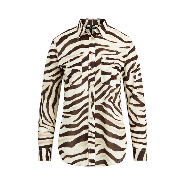 Print Cotton Shirt Lauren 1