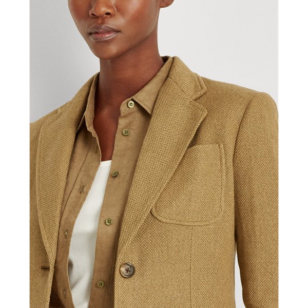 Olive Twill Blazer Lauren 6