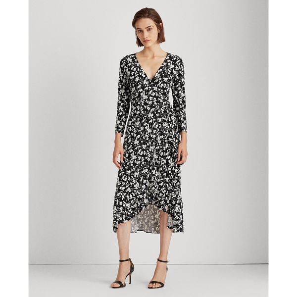 High low jersey dress sales