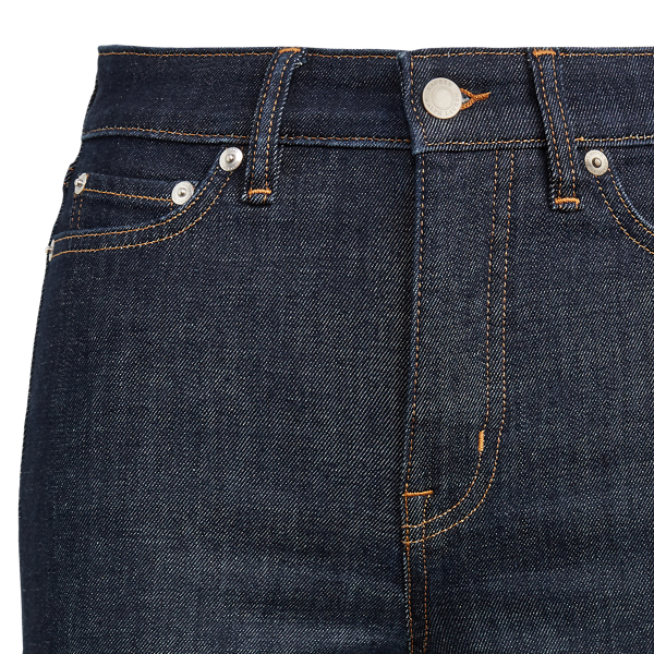 Rinse Wash Regal Straight Ankle Jeans Lauren 7