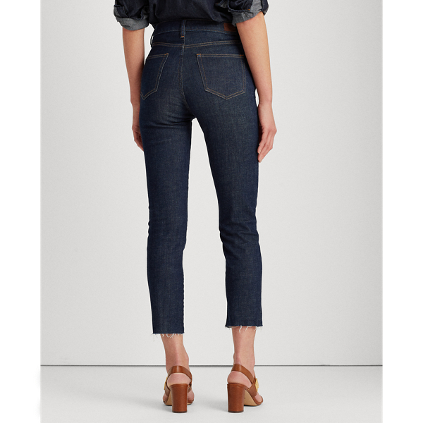 Rinse Wash Regal Straight Ankle Jeans Lauren 5