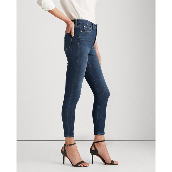 True Indigo Wash Regal Skinny Ankle Jean Lauren 4