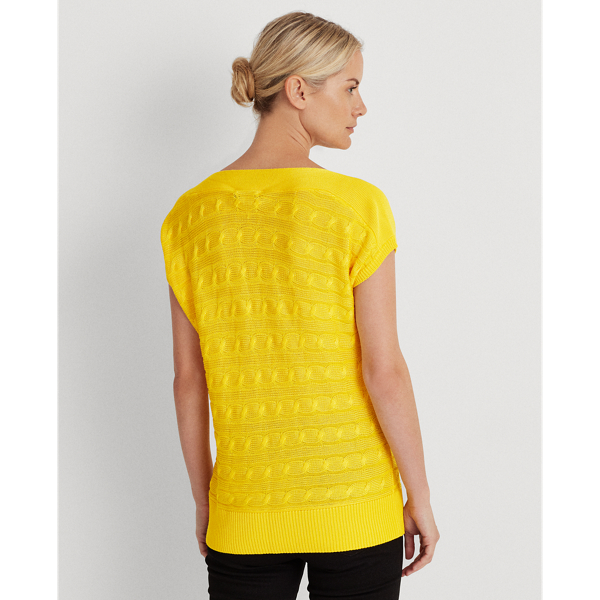 Dandelion Fields Cable-Knit Boatneck Jumper Lauren 4
