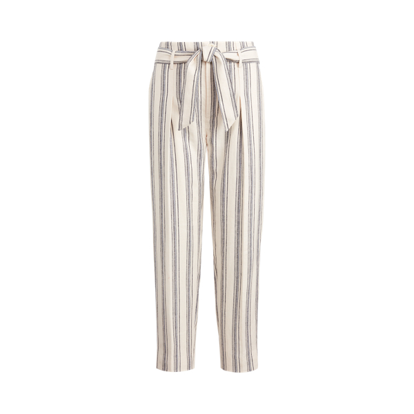 Striped Linen Twill Pant Lauren in 1