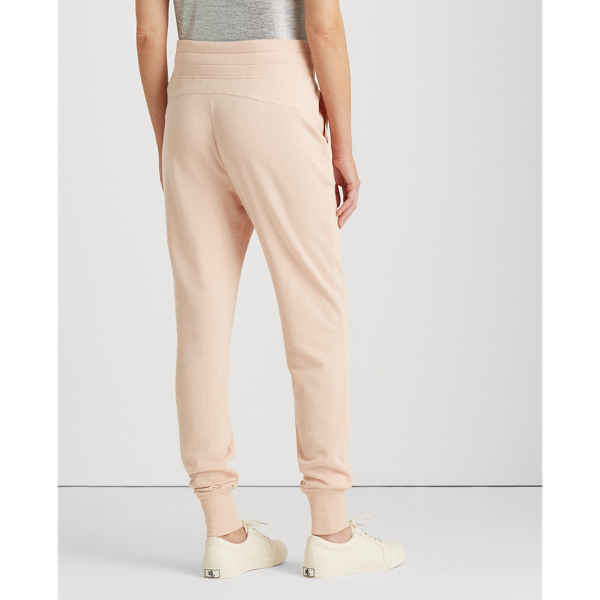 Pink Hydrangea French Terry Jogger Pant Lauren 4
