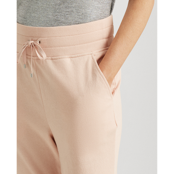 Pink Hydrangea French Terry Jogger Pant Lauren 5