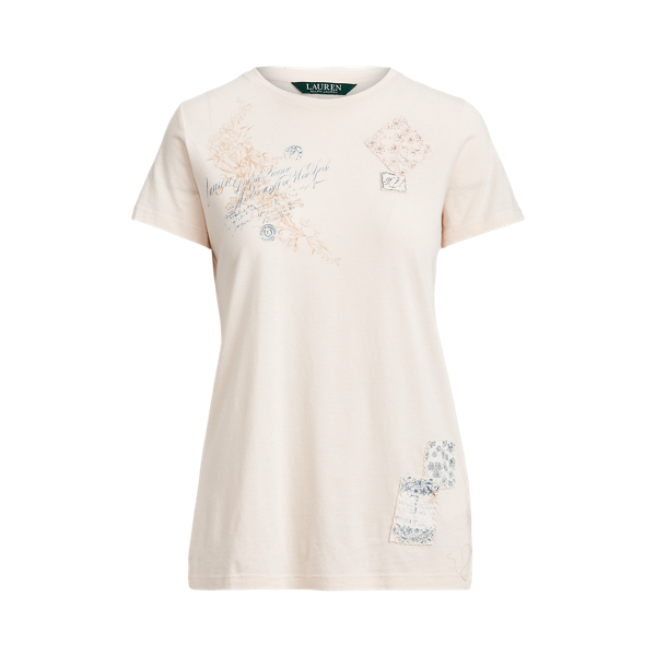 Patch Cotton Tee Lauren 1