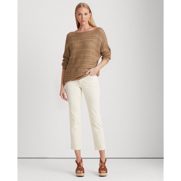 Gold Dolman-Sleeve Jumper Lauren 3