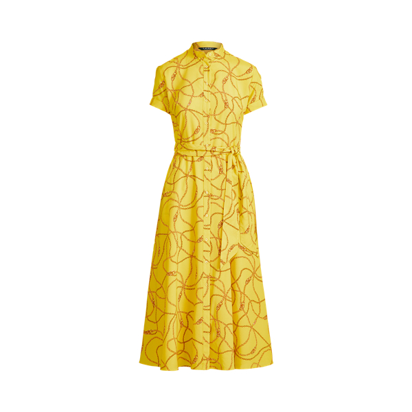 Robe en cr&ecirc;pe &agrave; motif Lauren en 1