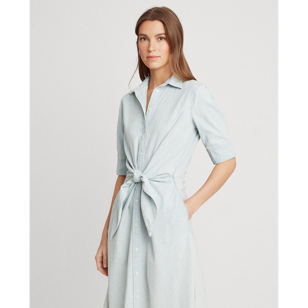 Vintage Chambray Wash Chambray Shirtdress Lauren 4