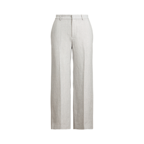 Herringbone Wide-Leg Pant Lauren in 1