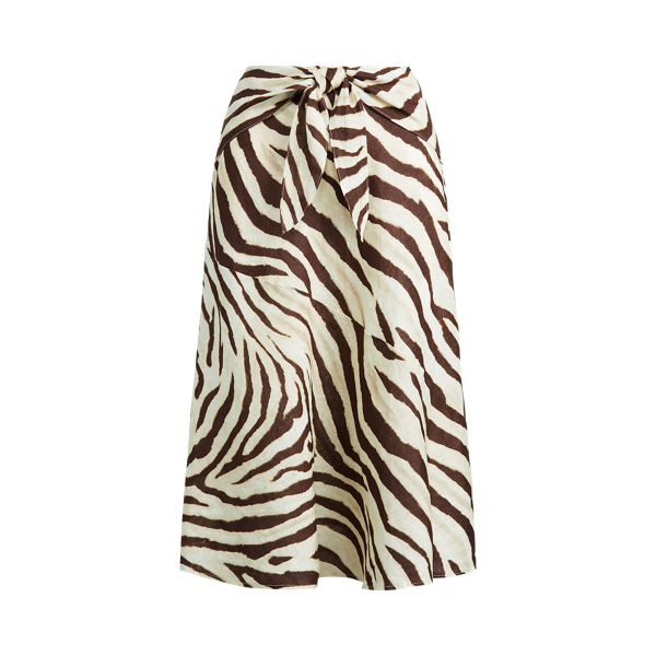 Linen A-Line Skirt Lauren in 1