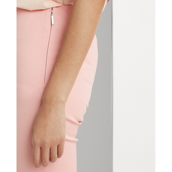 Pantaloni in twill corti skinny Lauren in Quarzo rosa 5