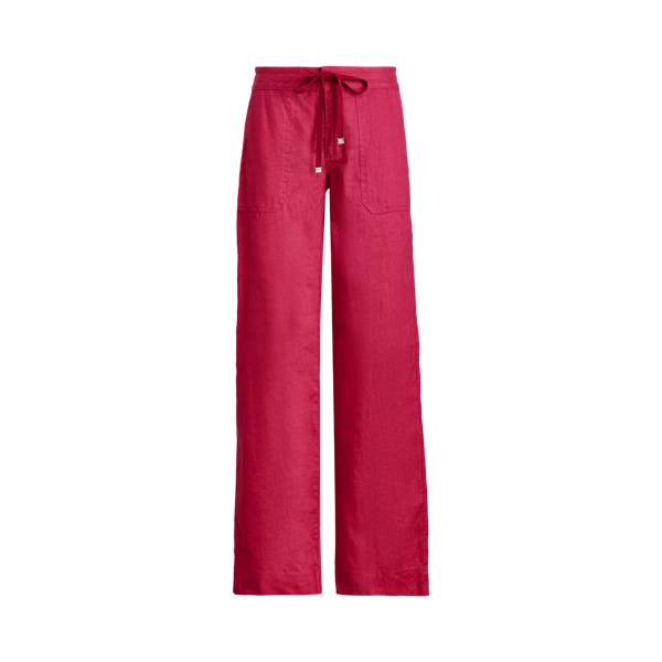 Linen Wide-Leg Trouser