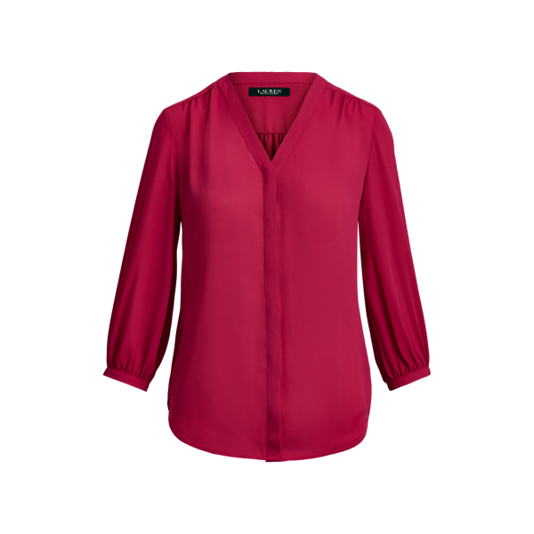 Maglia in georgette a pieghe Lauren in 1